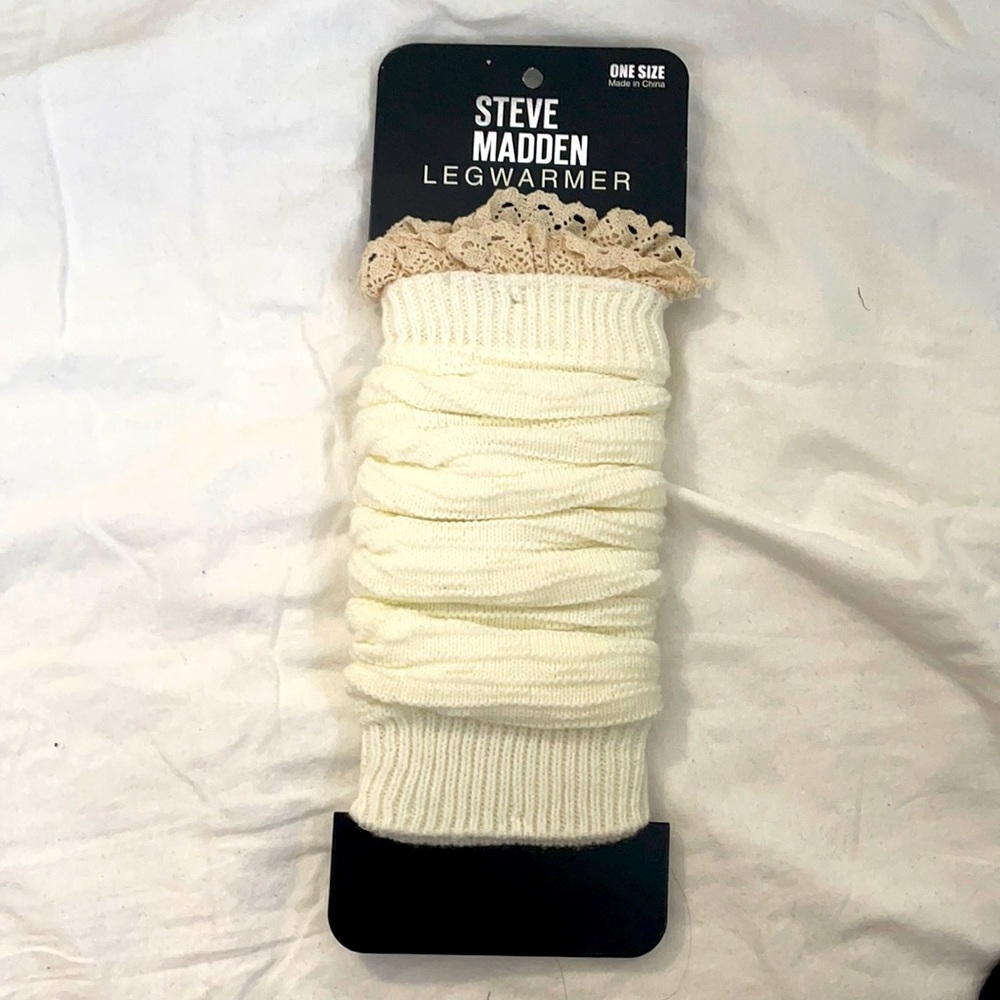 Steve Madden leg warmers